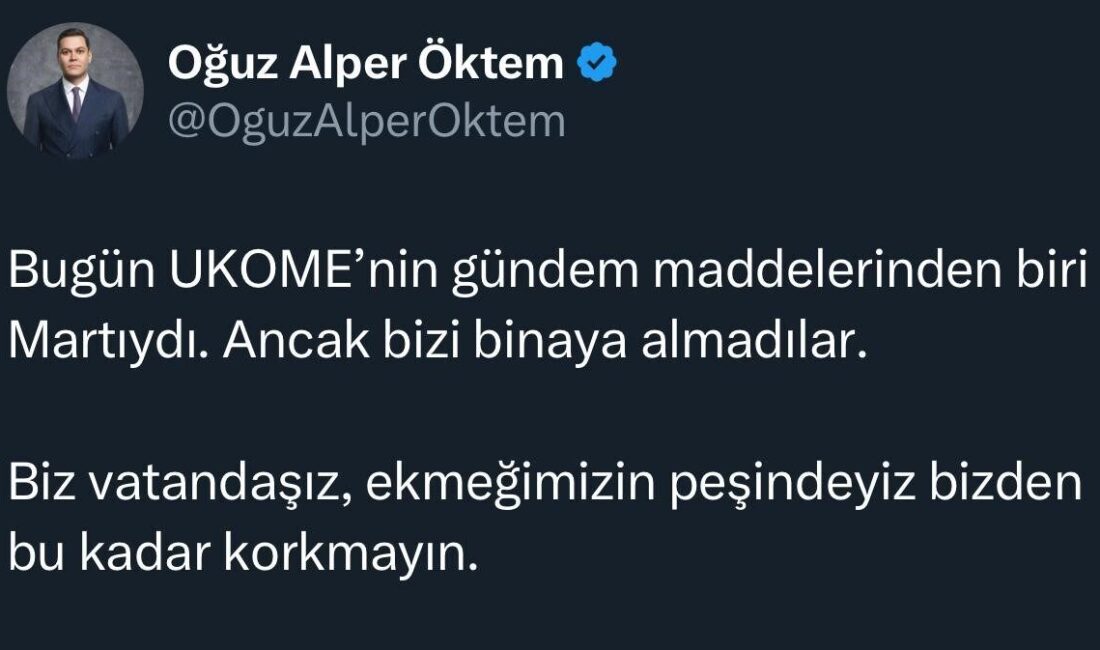 Martı kurucusu Oğuz Alper