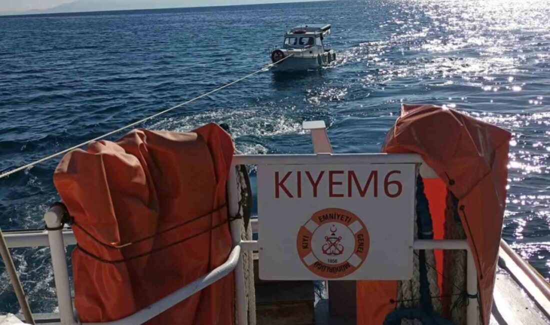 Muğla’nın Bodrum ilçesi açıklarında