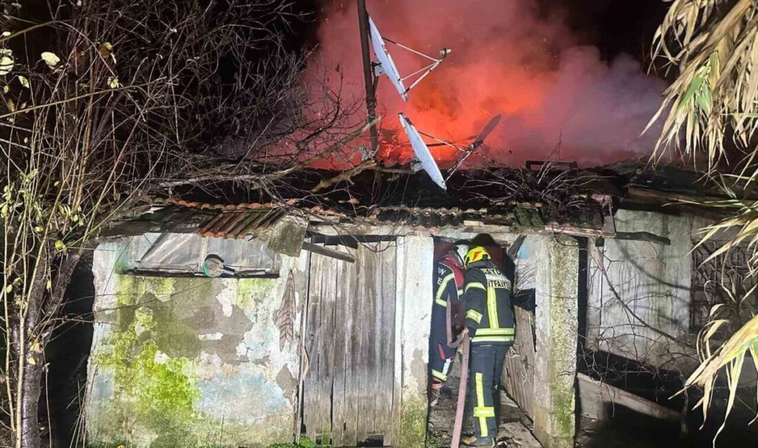 Aydın’ın Nazilli ilçesinde metruk