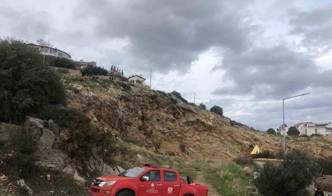 Muğla’nın Datça ilçesinde uçurumdan