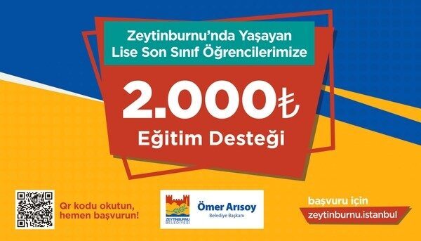 Zeytinburnu Belediyesi ilçede ikamet